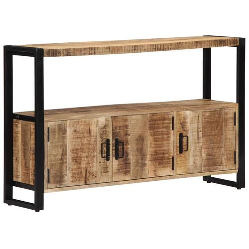 Sideskab 120 x 30 x 75 cm massivt mangotræ