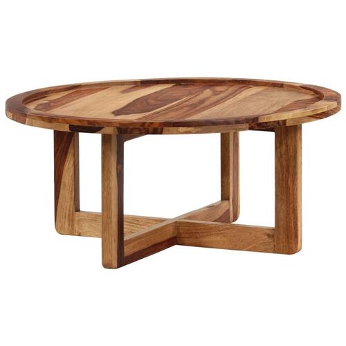 Sofabord 80 x 35 cm massivt sheeshamtræ