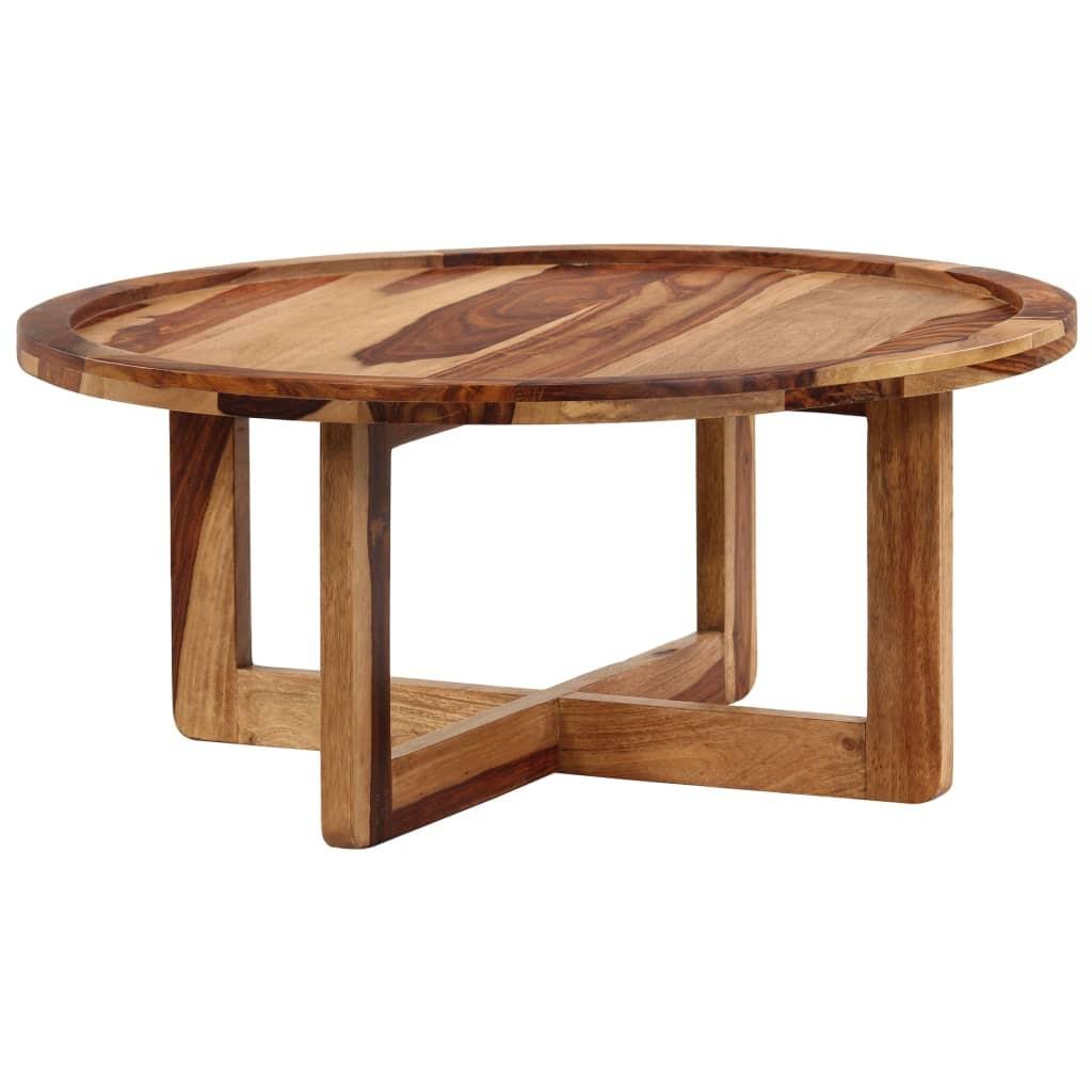 Sofabord 80 x 35 cm massivt sheeshamtræ