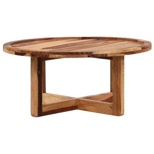 Sofabord 80 x 35 cm massivt sheeshamtræ