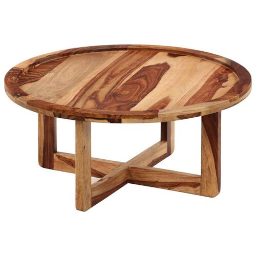 Sofabord 80 x 35 cm massivt sheeshamtræ