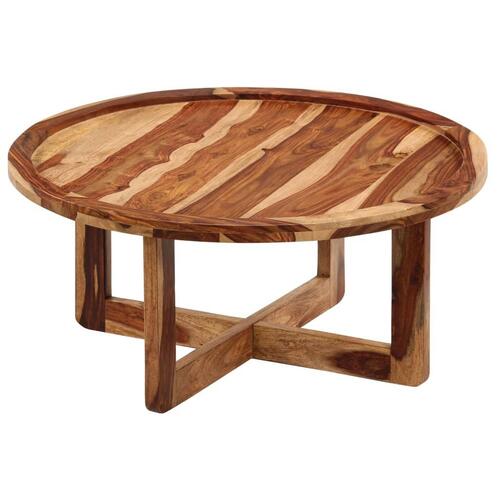 Sofabord 80 x 35 cm massivt sheeshamtræ