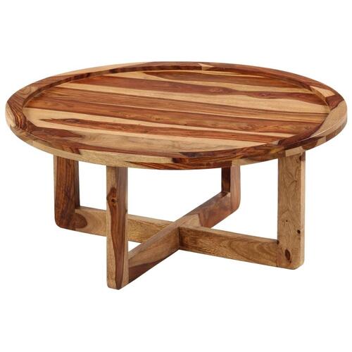 Sofabord 80 x 35 cm massivt sheeshamtræ