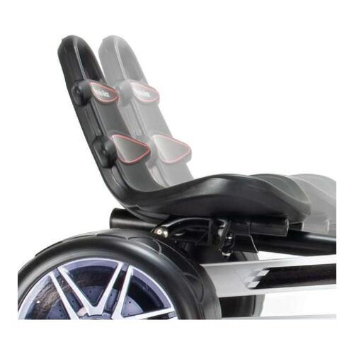 Gokarts Injusa Mercedes Benz Pedaler Hvid (89 x 60 x 50 cm)