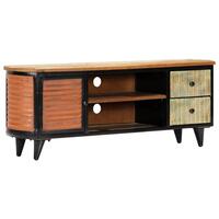 Tv-skab 120x30x45 cm massivt genbrugstræ