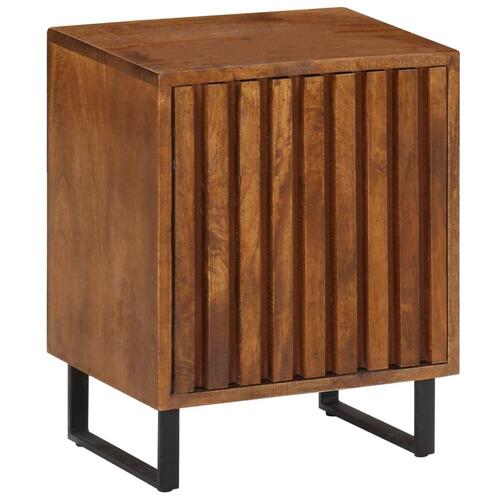 Sengebord 40x30x50 cm massivt mangotræ