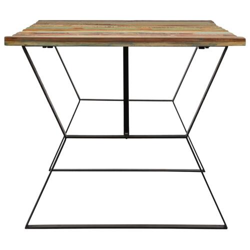 Spisebord 180x90x76 cm massivt genbrugstræ