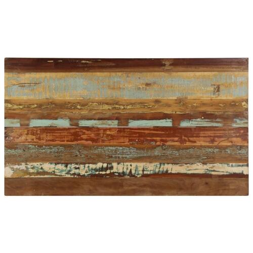 Spisebord 140x80x76 cm massivt genbrugstræ