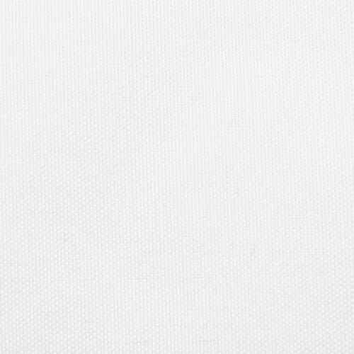 Solsejl 2x5 m rektangulær oxfordstof hvid (OUTLET A)