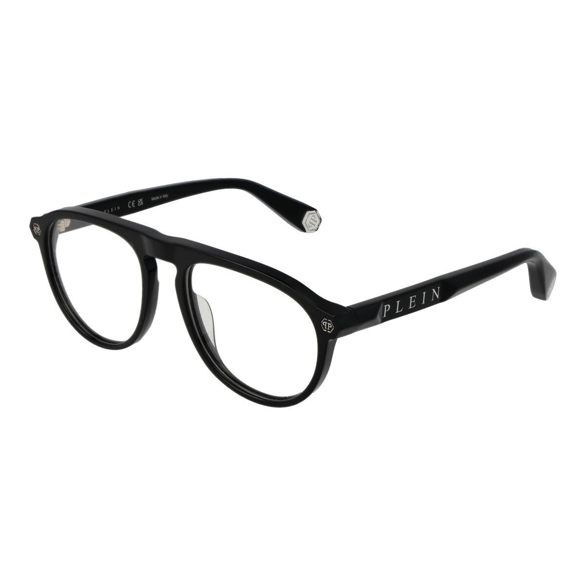 Brillestel PHILIPP PLEIN VPP016M 54-18 - sort acetat (mænd)