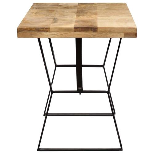 Bænk i massivt mangotræ 160 cm
