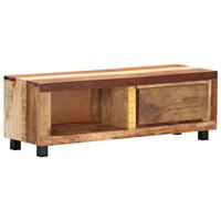 Tv-skab 100x30x33 cm massivt genbrugstræ