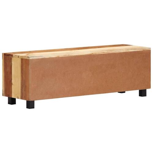 Tv-skab 100x30x33 cm massivt genbrugstræ