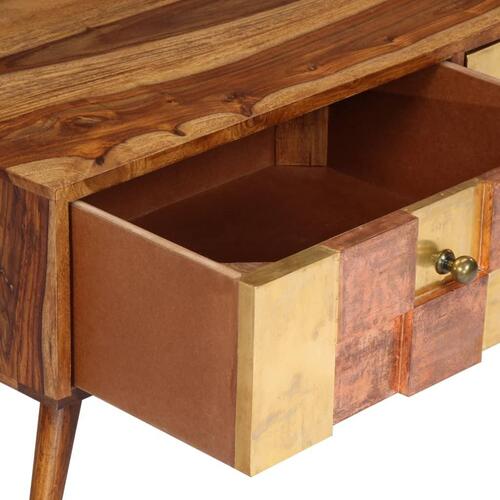 Sofabord 100x50x39 cm massivt træ