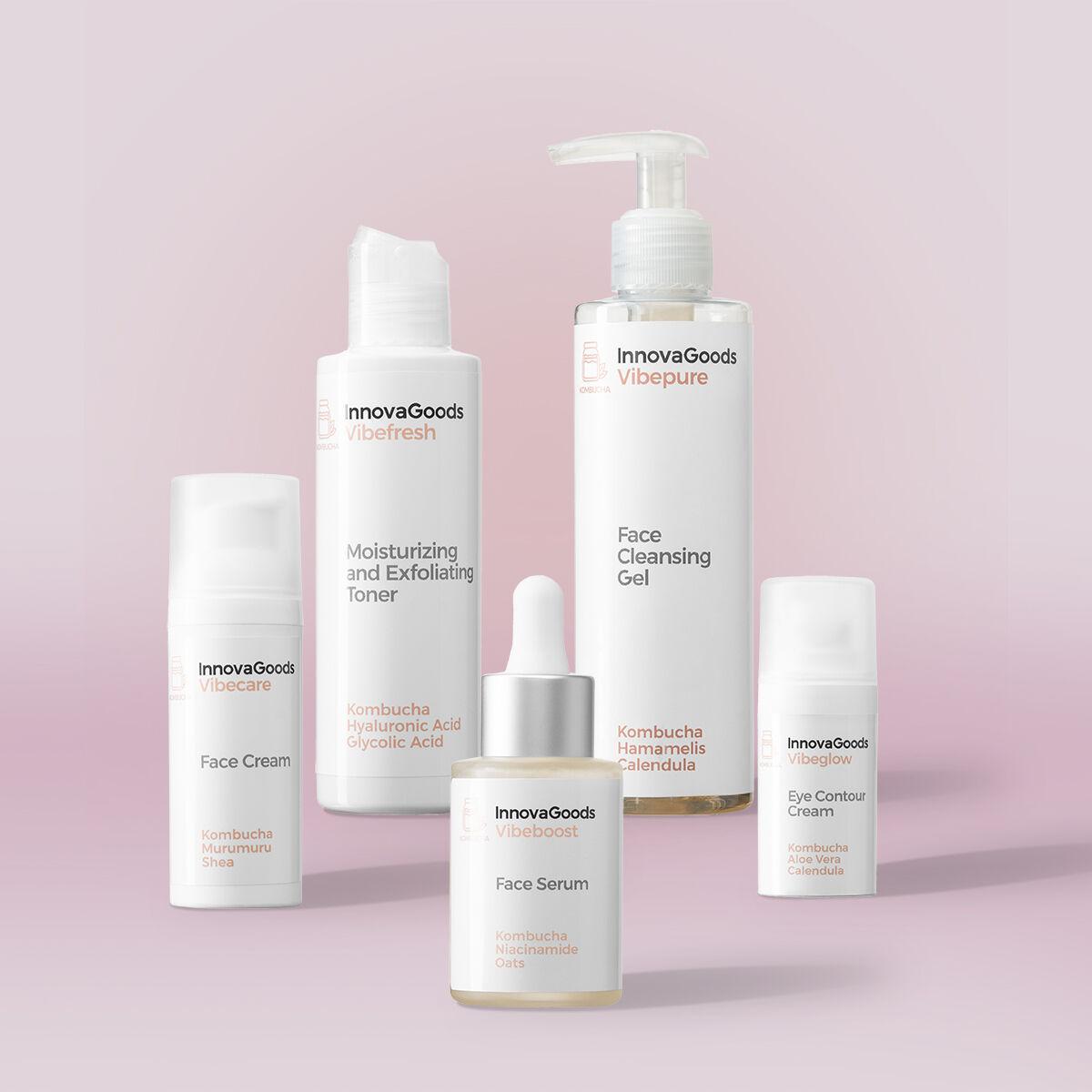 Sæt til ansigtsrutine med Kombucha - vegansk hudpleje