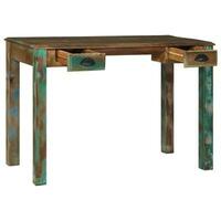 Skrivebord 112x55x76 cm Massivt Træ
