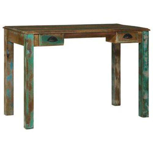 Skrivebord 112x55x76 cm Massivt Træ