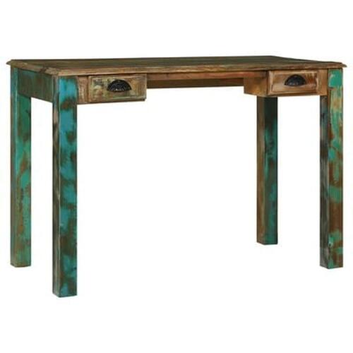 Skrivebord 112x55x76 cm Massivt Træ
