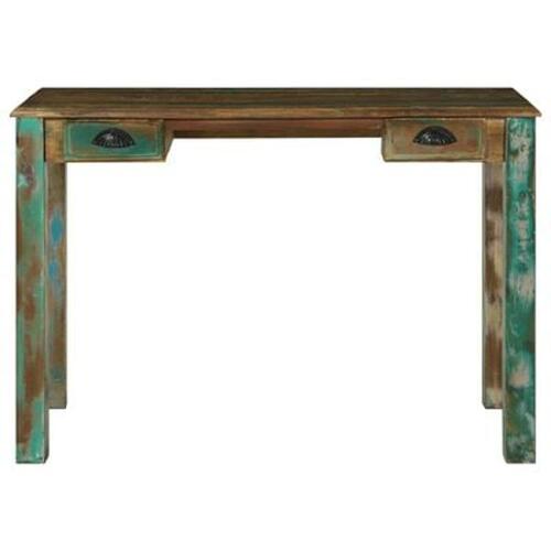 Skrivebord 112x55x76 cm Massivt Træ