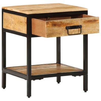 Natteskab 40x35x50 cm Massivt Træ Rough Mango