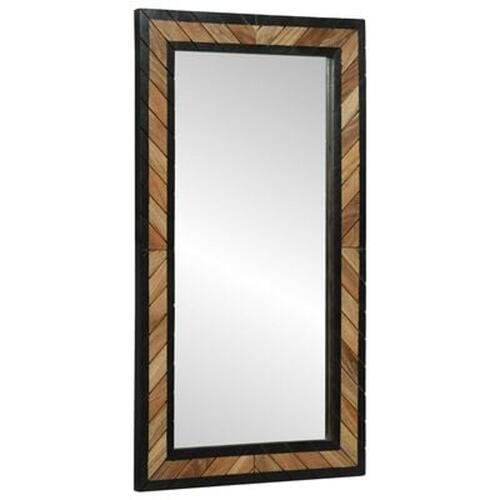 Spejl 90x2x50 cm Solid Acacia Træ
