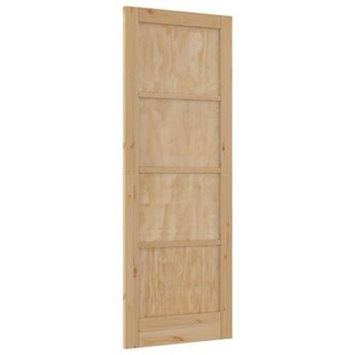 Indvendig Dør "ORKDAL" 78x211x4 cm Massiv Træ Fyr