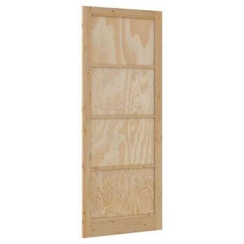 Indvendig Dør "ORKDAL" 83x232x4 cm Massiv Fyrretræ