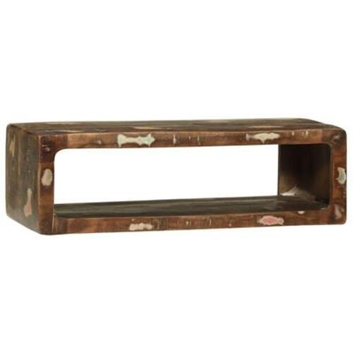 TV Skab Multifarvet 80x30x25 cm Massivt Træ Genbrug