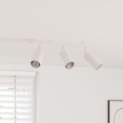 Loftspotlight 3 Vejs Justerbart Hvidt GU10