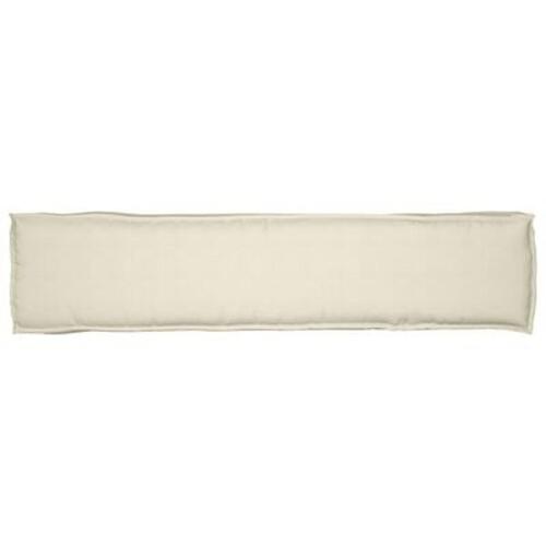 Pallepude til Bænk Creme 180x40x8 cm Oxford Stof