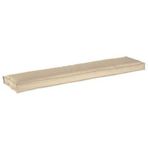 Pallepude til Bænk Beige 180x40x8 cm Oxford Stof