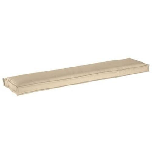 Pallepude til Bænk Beige 180x40x8 cm Oxford Stof