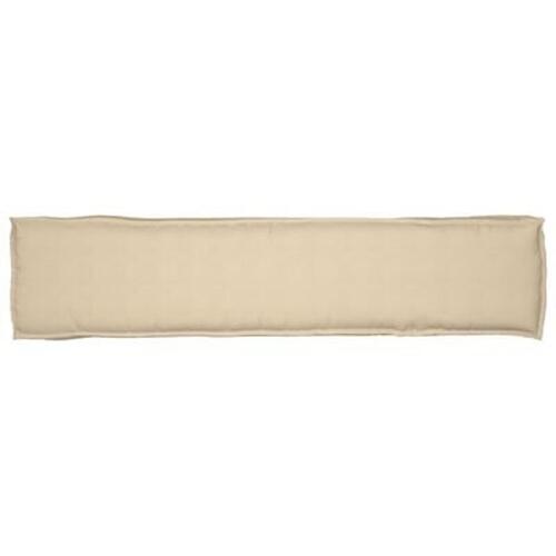 Pallepude til Bænk Beige 180x40x8 cm Oxford Stof