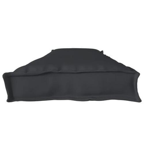 Pallepude til Bænk Sort 180x40x8 cm Oxford Stof