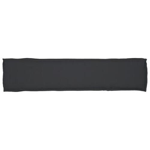 Pallepude til Bænk Sort 180x40x8 cm Oxford Stof
