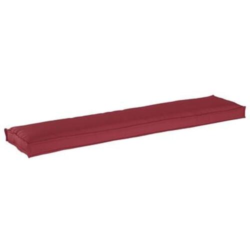 Pallepude til Bænk Vin Rød 180x40x8 cm Oxford Stof