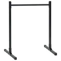 Dip Stations 2 stk Højdejusterbare 88.5/98.5 cm Stål