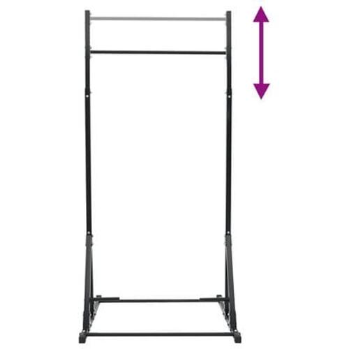 Pull-Up Bar Station med Push-Up Håndtag 150 kg Justerbar