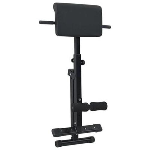 Hyperextension Bænk 120 kg Sammenfoldelig og Justerbar Stål