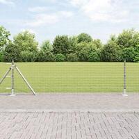  Stolper med baseplader 13 stk Ø32mm 50cm galvaniseret stål