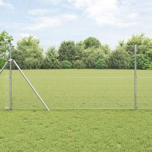 Svejset trådhegn 1.4x10 m Galvaniseret stål