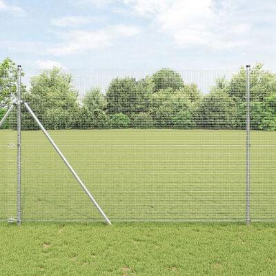 Welded Wire Fence 1.5x10 m Galvanised Steel
