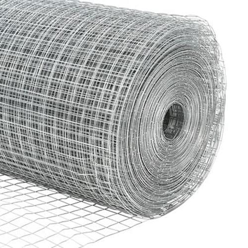 Svejsede Trådhegn 1,2x25 m Galvaniseret Stål
