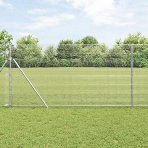 Svejset Trådhegn 1x50 m Galvaniseret Stål