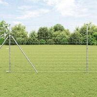 Markhegn 1,5x50 m Galvaniseret Stål