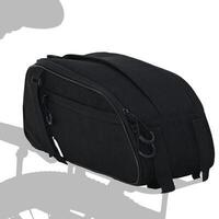 Cykeltaske til pannier rack 8 L Sort 38x16x16 cm