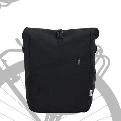 Cykeltaske til Pannier Rack 25 L Sort 33x16x48 cm