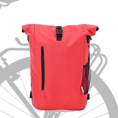 Cykeltaske til pannerrack 20 L Rød 31x13x58 cm