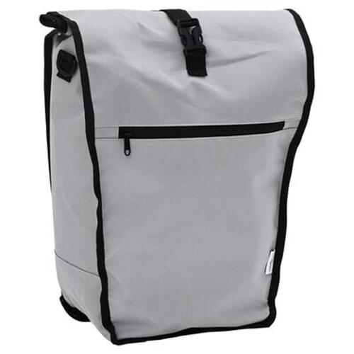 Cykeltaske til Pannier Rack 20 L Grå 34x16x59 cm