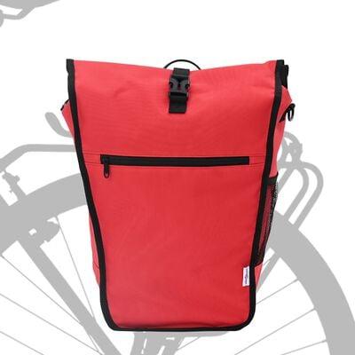 Cykeltaske til Pannier Stativ 20 L Rød 34x16x59 cm billede